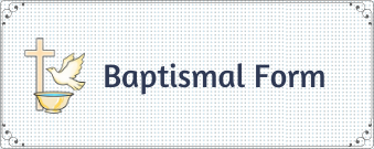 Baptism Form