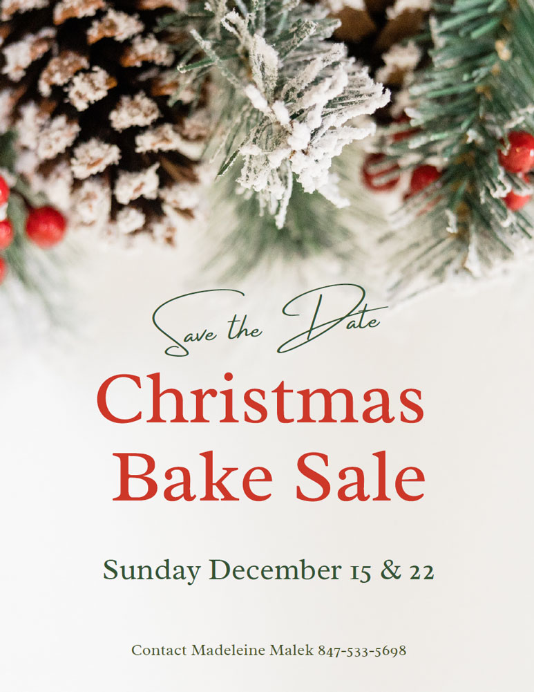 Christmas Bake Sale